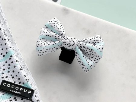 Cocopup London Mint Dalmatian Bow Tie on Sale