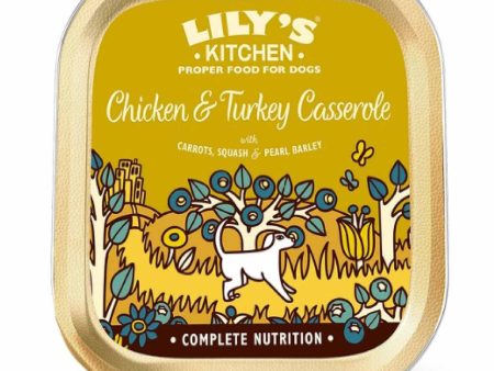 Lily s Kitchen Chicken and Turkey Casserole Dog Food (Case of 6) Sale