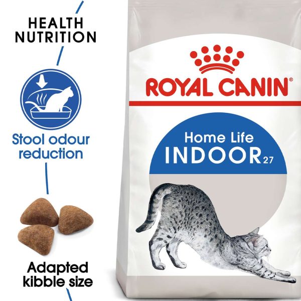 Royal Canin Home Life Indoor 27 Poultry Cat Food 4KG Fashion