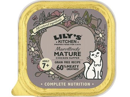 Lily s Kitchen Marvellously Mature Chicken Supper Cat Food (Case of 19) Online