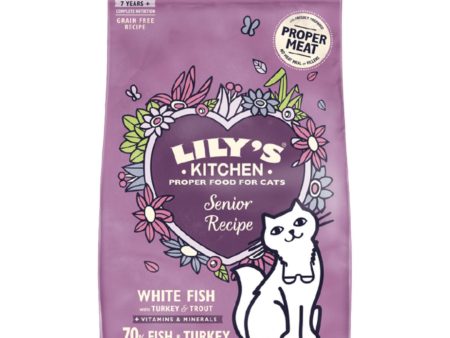 Lily s Kitchen Fish & Turkey Senior Dry Cat Food 800g Online Sale