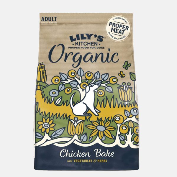 Lily s Kitchen Organic Chicken Bake with Vegetables & Herbs Dog Food 7KG Cheap