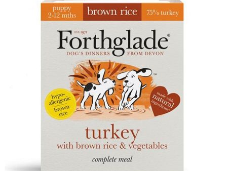 Forthglade Turkey & Brown Rice Puppy Food (Case of 18) Online